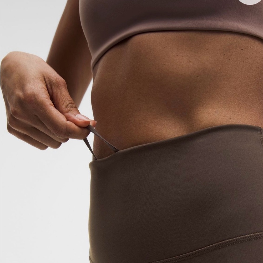 Lululemon Wonder Under Train leggings. Brown leopard. Size 2